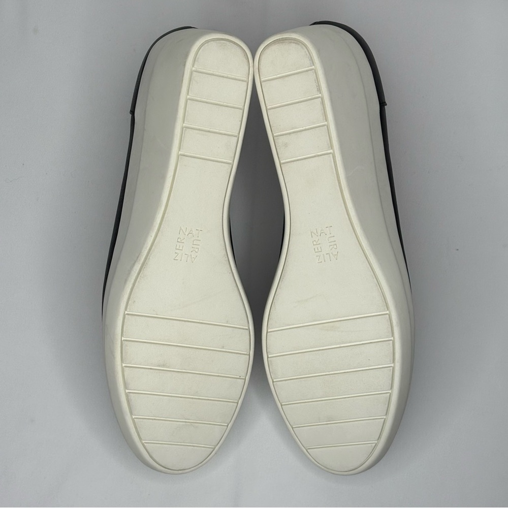 Naturalizer Black & White Sam Slip-On Wedge Pumps, 11 - Picture 8 of 11